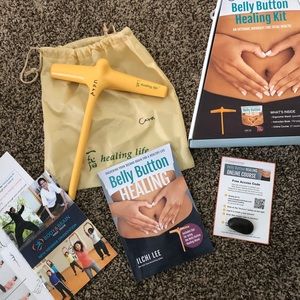 Belly button healing wand kit Korean yoga method